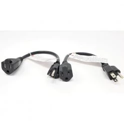Micro Connectors, Inc 1 ft. 16 AWG Heavy-Duty AC Power Extension Cord UL Approved in Black (2-Pack) 9 Micro Connectors, Inc 1 ft. 16 AWG Heavy-Duty AC Power Extension Cord UL Approved in Black (2-Pack) -Extension Cords Sales Store black micro connectors inc general purpose cords m05 113epr 2p 4f 1000