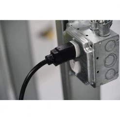 Southwire 15 ft. 14/3 SJTW Trinector Vinyl Outdoor Medium-Duty Extension Cord, Black -Extension Cords Sales Store black southwire general purpose cords 35227408 1f 1000