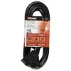 Woods 25 ft. 14/3 SJTOW Agricultural Outdoor Heavy-Duty Extension Cord with Power Block -Extension Cords Sales Store black woods general purpose cords 2451 64 1000