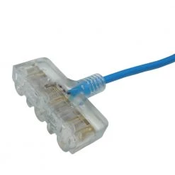 Southwire 25 ft. 14/3 SJTW Cold Weather Outdoor Light-Duty Extension Cord -Extension Cords Sales Store blue southwire general purpose cords 32678806 4f 1000