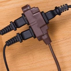 GE 6 ft. 16/3 3-Outlet Polarized Extension Cord, Brown 13 GE 6 ft. 16/3 3-Outlet Polarized Extension Cord, Brown -Extension Cords Sales Store brown ge general purpose cords 51932 fa 1000