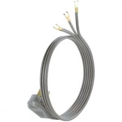 CERTIFIED APPLIANCE ACCESSORIES 5 ft. 8/3 3-Wire Open-End-Connector 40-Amp Range Cord -Extension Cords Sales Store certified appliance accessories appliance extension cords 90 1052 40 1000