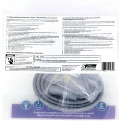 CERTIFIED APPLIANCE ACCESSORIES 4 ft. 6/3 3-Wire Closed-Eyelet 50 Amp Range Cord -Extension Cords Sales Store certified appliance accessories appliance extension cords 90 1080 66 1000