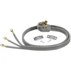 CERTIFIED APPLIANCE ACCESSORIES 4 ft. 6/3 3-Wire Closed-Eyelet 50 Amp Range Cord -Extension Cords Sales Store certified appliance accessories appliance extension cords 90 1080 c3 1000