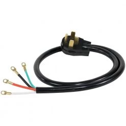CERTIFIED APPLIANCE ACCESSORIES 4 ft. 8/4 4-Wire Eyelet 50 Amp Range Cord -Extension Cords Sales Store certified appliance accessories appliance extension cords 90 2080 1f 1000