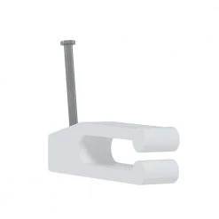Commercial Electric Telephone Wire Nail-In Clips, White (20-Pack) 8 Commercial Electric Telephone Wire Nail-In Clips, White (20-Pack) -Extension Cords Sales Store commercial electric extension cord accessories nailin clips 20 40 1000