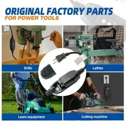 ELEGRP 1 ft. 15 Amp Manual Reset 3 Prong in-line Portable GFCI Replacement Right Angle Plug Assembly 17 ELEGRP 1 ft. 15 Amp Manual Reset 3 Prong in-line Portable GFCI Replacement Right Angle Plug Assembly -Extension Cords Sales Store elegrp gfci plugs eg20cm0201 5p 4f 1000