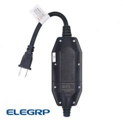 ELEGRP 1 ft. 15 Amp Manual Reset 2 Prong in-Line Portable GFCI Replacement Plug Assembly -Extension Cords Sales Store elegrp gfci plugs g1215cm2 44 1000