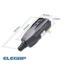 ELEGRP 4.3 in. 15 Amp Automatic Reset 3 Prong Portable GFCI Replacement Right Angle Plug Assembly (2-Pack) -Extension Cords Sales Store elegrp gfci plugs g1215pa2 2pk fa 1000