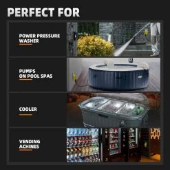 ELEGRP 15 Amp Single Outlet GFCI Adapter, 3-Prong Grounded GFCI Adapter Plug, for Indoor Use with Auto Reset, Yellow -Extension Cords Sales Store elegrp gfci plugs g20aa 5 15p 31 1000