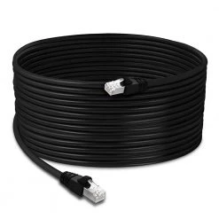 RITZ GEAR 25 ft. Ethernet Cable Cat6 Outdoor Shielded Cord with RJ45 Connectors