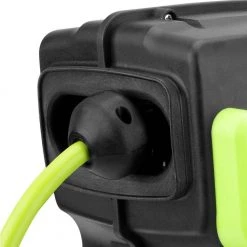 Flexzilla Retractable Extension Cord Reel, 12/3 AWG SJTOW Cord with Grounded Triple Tap Outlet -Extension Cords Sales Store flexzilla extension cord reels fz8120603 66 1000