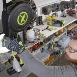 Flexzilla ZillaGreen 25 ft. Retractable Extension Cord Reel, 16/3 AWG -Extension Cords Sales Store flexzilla extension cord reels fz8160253 1d 1000