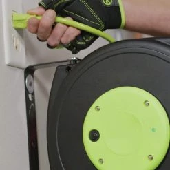 Flexzilla ZillaGreen 25 ft. Retractable Extension Cord Reel, 16/3 AWG -Extension Cords Sales Store flexzilla extension cord reels fz8160253 66 1000