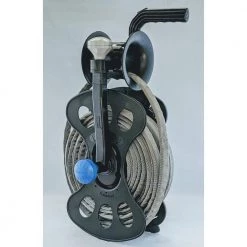 FreeReel 100 ft. 12/3 Cord and Air Hose Reel System: 1 Storage Cassette 1 Cord and Hose Guide/Winder and 1 Wall Storage Mount -Extension Cords Sales Store freereel extension cord reels mpd sc cg wsm 1f 1000
