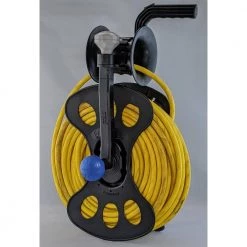 FreeReel 100 ft. 12/3 Cord and Air Hose Reel System: 1 Storage Cassette 1 Cord and Hose Guide/Winder and 1 Wall Storage Mount -Extension Cords Sales Store freereel extension cord reels mpd sc cg wsm 44 1000