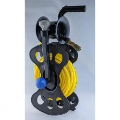 FreeReel 100 ft. 12/3 Cord and Air Hose Reel System: 1 Storage Cassette 1 Cord and Hose Guide/Winder and 1 Wall Storage Mount -Extension Cords Sales Store freereel extension cord reels mpd sc cg wsm fa 1000
