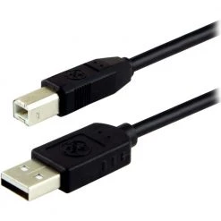 GE USB 2.0 Printer Cable, A Male to B Male Cord