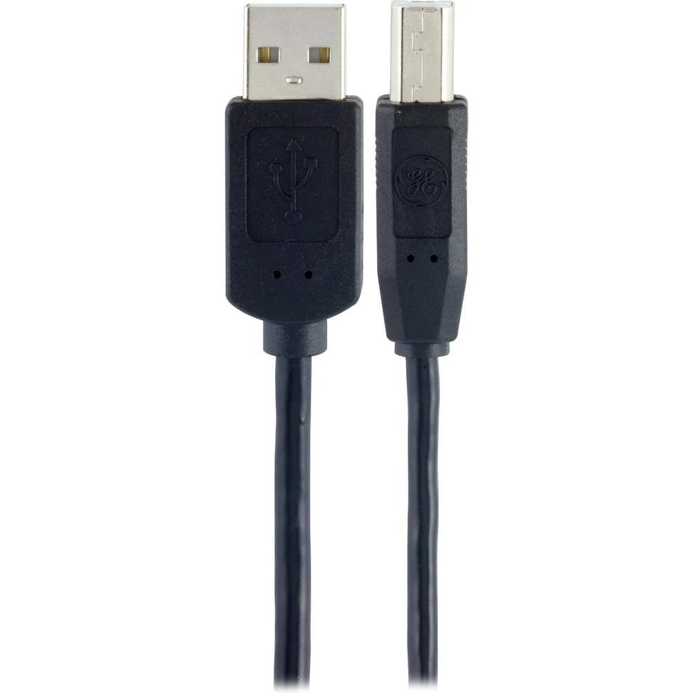 GE USB 2.0 Printer Cable, A Male to B Male Cord 4 GE USB 2.0 Printer Cable, A Male to B Male Cord - Image 2
