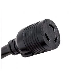 LifeSupplyUSA 25 ft. 3-Prong 10/3 30AMP Generator Extension Cord L5-30P / L5-30R 10AWG3 125V STW ETL Approved (2-Pack) -Extension Cords Sales Store generator cords 2er548 4f 1000