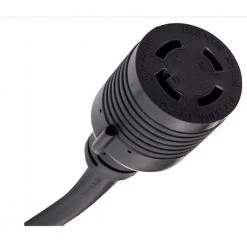 LifeSupplyUSA 25 ft. 4-Prong L14-30P / L14-30R 30 Amp Generator Extension Cord 10AWG*4 125/250V STW VELCRO STRAP UL APPROVED -Extension Cords Sales Store generator cords er545 4f 1000