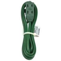 HDX 12 ft. 16/2 Green Cube Tap Extension Cord -Extension Cords Sales Store grass green hdx general purpose cords kab 1 kab 10f 40 1000