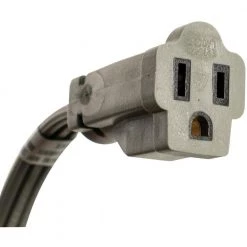 CERTIFIED APPLIANCE ACCESSORIES 9 ft. 15 Amp 14-Gauge, 3-Conductor, Grounded Appliance Extension Cord (40-Pack) -Extension Cords Sales Store gray certified appliance accessories general purpose cords 843631129753 44 1000