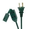 HDX 6 ft. 16/2-Gauge Green Cube Tap Extension Cord -Extension Cords Sales Store green hdx general purpose cords exg 1626 64 1000
