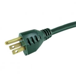 HDX 25 ft. 16/3 Fan-Tap Landscape Extension Cord, Green -Extension Cords Sales Store green hdx general purpose cords exg 16325t 4f 1000