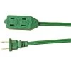 HDX 16/2 in. x 6 ft. Green 6 ft. x 12 ft. Extension Cords (3-Pack)