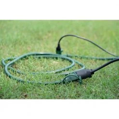 Woods 25 ft. 14/3 Multi-Outlet (3) Garden Outdoor Medium-Duty Extension Cord, Green -Extension Cords Sales Store green woods general purpose cords 3030 a0 1000