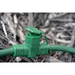 Woods 25 ft. 14/3 Multi-Outlet (3) Garden Outdoor Medium-Duty Extension Cord, Green -Extension Cords Sales Store green woods general purpose cords 3030 fa 1000