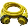 Halex 25 ft. 10/3 30 Amp 125-Volt Marine Shore Power Extension Cord