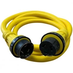 Halex 50 ft. 6/4 50 Amp 125/250 Dual Voltage Marine Shore Power Extension Cord