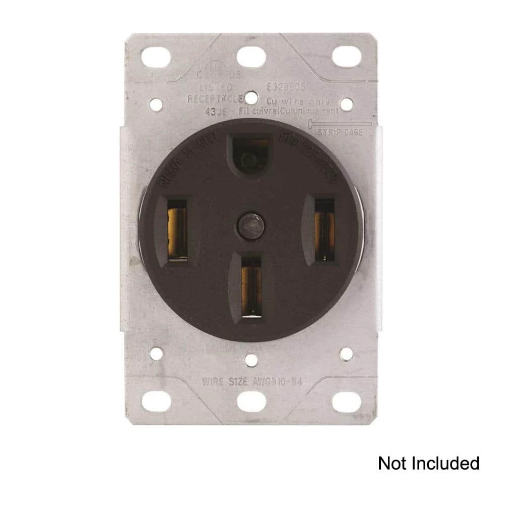 HDX 6 ft. 50 Amp 4-Prong Range Power Cord 3 HDX 6 ft. 50 Amp 4-Prong Range Power Cord - Image 2