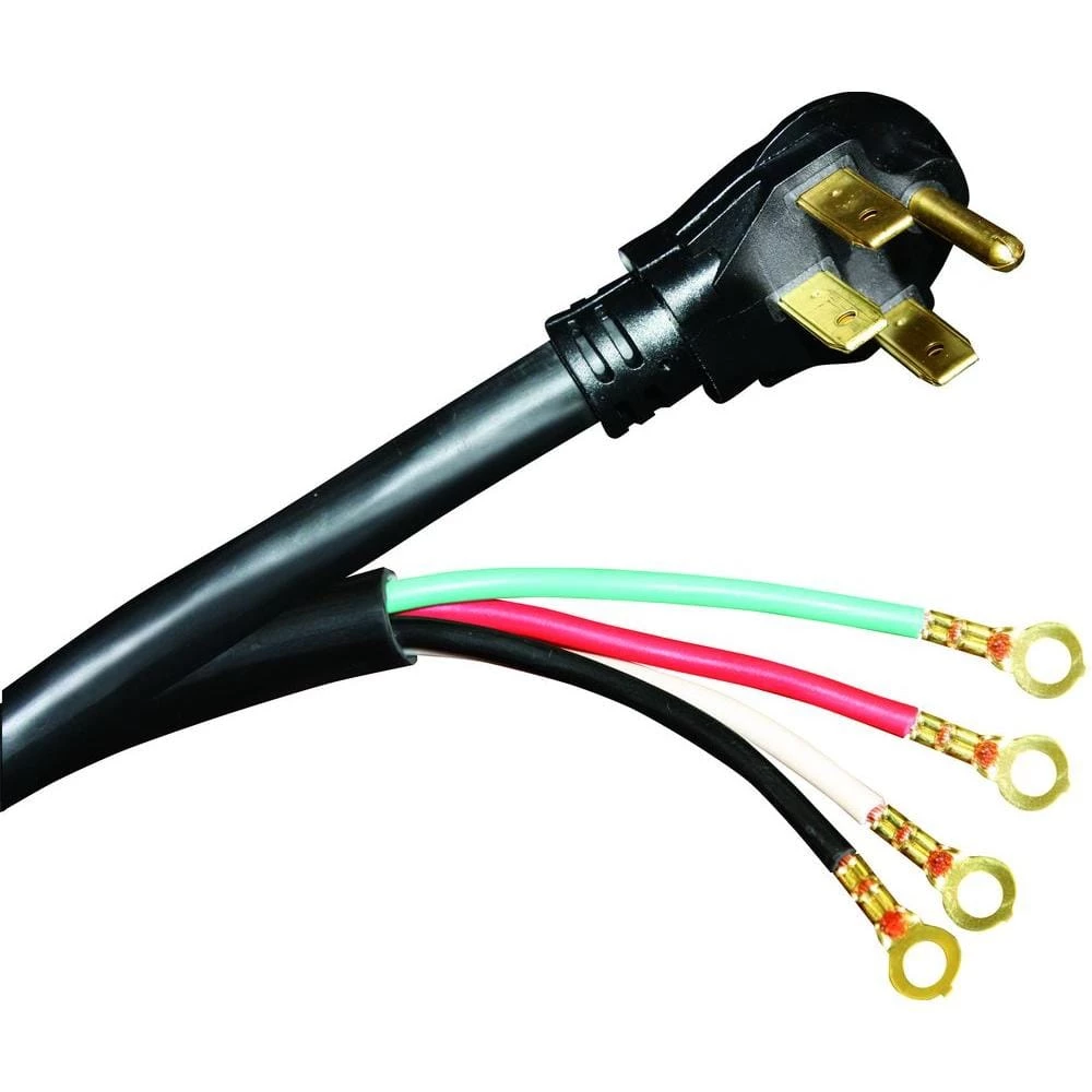 HDX 6 ft. 50 Amp 4-Prong Range Power Cord 5 HDX 6 ft. 50 Amp 4-Prong Range Power Cord - Image 4