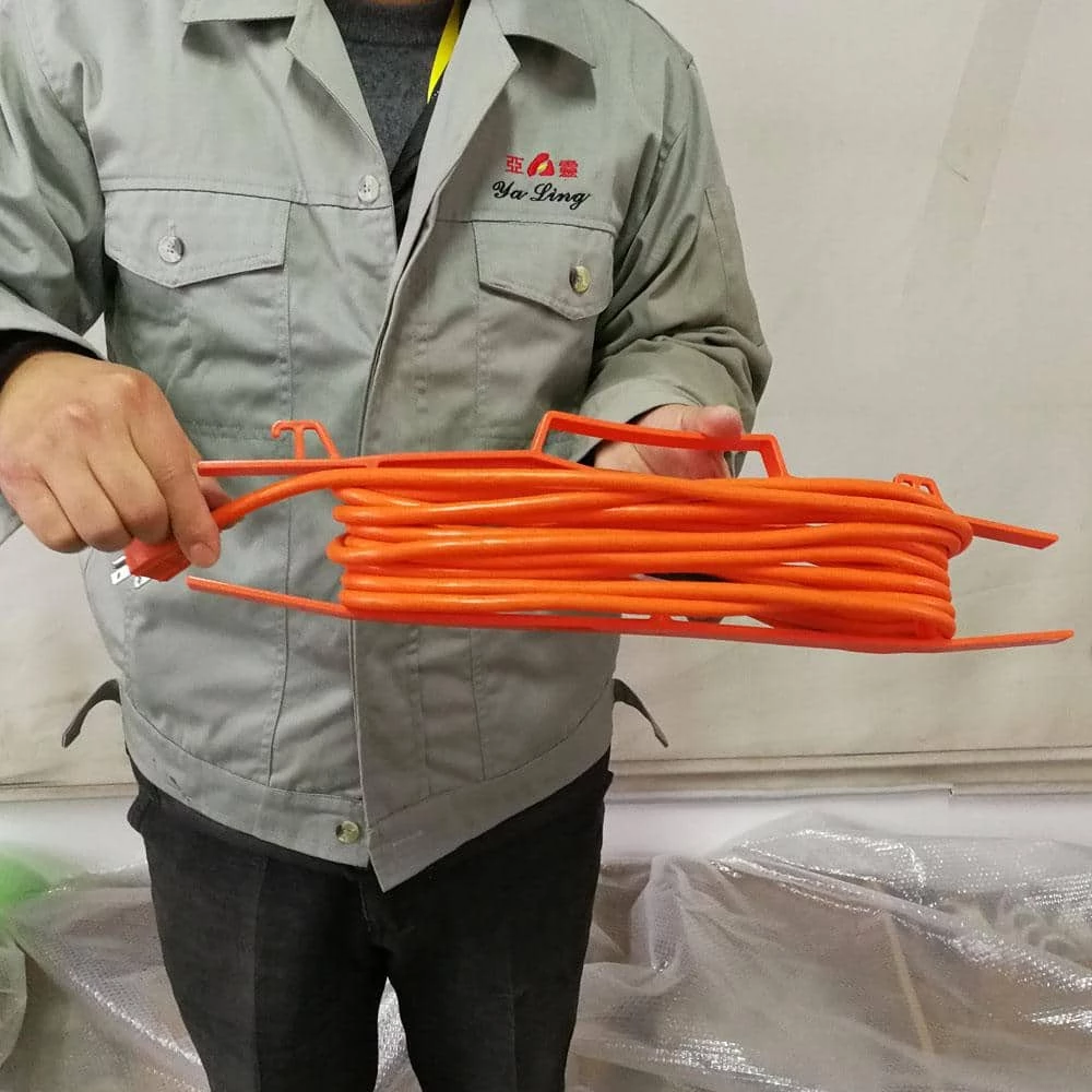 HDX 150 ft. 16/3 Extension Cord Reel Storage Wrap 4 HDX 150 ft. 16/3 Extension Cord Reel Storage Wrap - Image 2