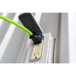 Woods 120 ft. 16/2 SJTW Outdoor Light-Duty Extension Cord -Extension Cords Sales Store lime green woods general purpose cords 9940010 c3 1000