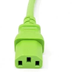 Micro Connectors, Inc 6 ft. UL Approved 18 AWG 10 Amp Power Cord (NEMA 5-15P/C13) Green (2-Pack) -Extension Cords Sales Store micro connectors inc appliance extension cords m05 113ulg 2p 44 1000