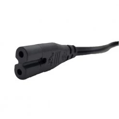 Micro Connectors, Inc 10 ft. 18AWG 2-Prong Notebook AC Power Cord (NEMA 1-15P To C7) (2-Pack) -Extension Cords Sales Store micro connectors inc appliance extension cords m05 125 10 2p 1f 1000