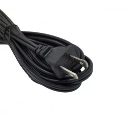 Micro Connectors, Inc 10 ft. 18AWG 2-Prong Polarized Notebook Power Cord NEMA 1-15P To C7 (2-Pack) -Extension Cords Sales Store micro connectors inc appliance extension cords m05 125s10 2p 1f 1000