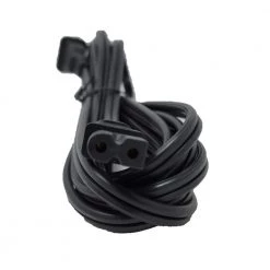 Micro Connectors, Inc 10 ft. 18AWG 2-Prong Polarized Notebook Power Cord NEMA 1-15P To C7 (2-Pack) -Extension Cords Sales Store micro connectors inc appliance extension cords m05 125s10 2p 44 1000