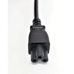Micro Connectors, Inc 6 ft. NEMA 5-15P to C5 18AWG 3-Prong Notebook/ TV /Power Cord, UL Approved in Black (2 per box) -Extension Cords Sales Store micro connectors inc appliance extension cords m05 126 2p 1f 1000