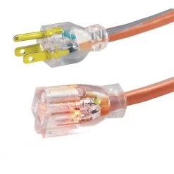 RIDGID 50 ft. 14/3 Extension Cord, Orange and Gray -Extension Cords Sales Store orange gray ridgid general purpose cords hd 214 074 4f 1000