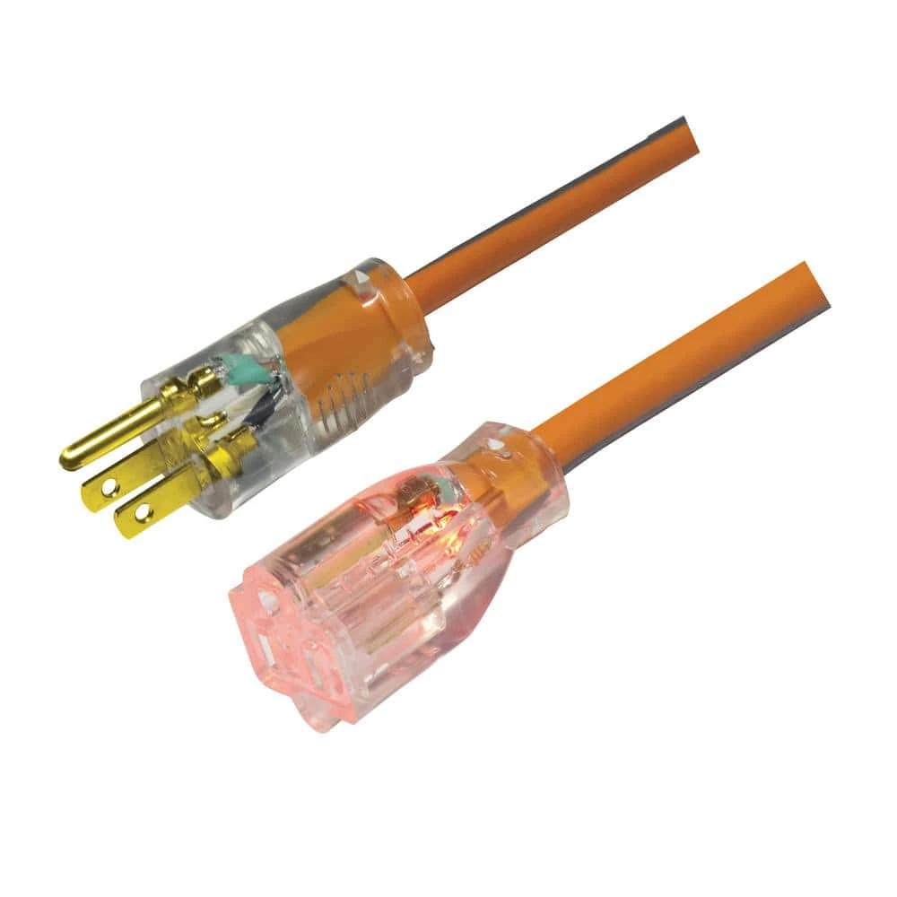 RIDGID 25 ft. 12/3 Heavy-Duty Indoor/Outdoor Extension Cord 3 RIDGID 25 ft. 12/3 Heavy-Duty Indoor/Outdoor Extension Cord