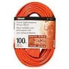 Woods 100 ft. 14/3 SJTW Multi-Outlet (3) Medium-Duty Extension Cord -Extension Cords Sales Store orange woods general purpose cords 827 64 1000