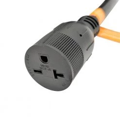 Parkworld 3 ft. 10/3 3-Wire 30 Amp 125-Volt/250-Volt 3-Prong Dryer NEMA 10-30P Plug to 10-30R and 6-20R Y Splitter Cord -Extension Cords Sales Store parkworld appliance extension cords 60066 1f 1000