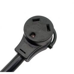 Parkworld 1.5 ft. 10/3 3-Wire 30 Amp 125-Volt NEMA 14-30P to TT-30R Adapter Cord -Extension Cords Sales Store parkworld appliance extension cords 60486 4f 1000