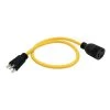 Parkworld 3 ft. 12/3 3-Wire 15 Amp 250-Volt NEMA 6-15P to L6-20R Adapter Cord 1 Parkworld 3 ft. 12/3 3-Wire 15 Amp 250-Volt NEMA 6-15P to L6-20R Adapter Cord -Extension Cords Sales Store parkworld appliance extension cords 60561 64 1000