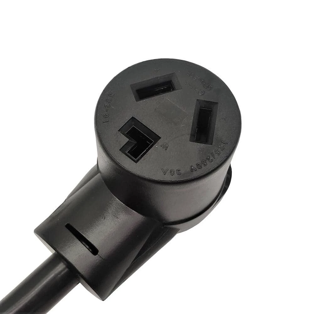 Parkworld 1 ft. 10/3 3-Wire 30 Amp 250-Volt 3-Prong NEMA 6-30P Plug to 10-30R Receptacle Adapter Cord(6-30P to 10-30R) 5 Parkworld 1 ft. 10/3 3-Wire 30 Amp 250-Volt 3-Prong NEMA 6-30P Plug to 10-30R Receptacle Adapter Cord(6-30P to 10-30R) - Image 3